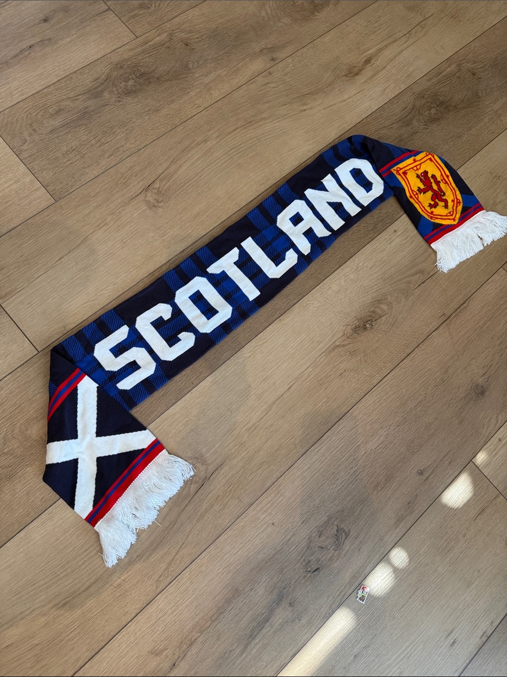 EUC Scotland FA Fan Scarf - Blue & White
